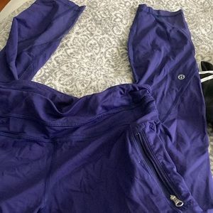 Lululemon purple leggings